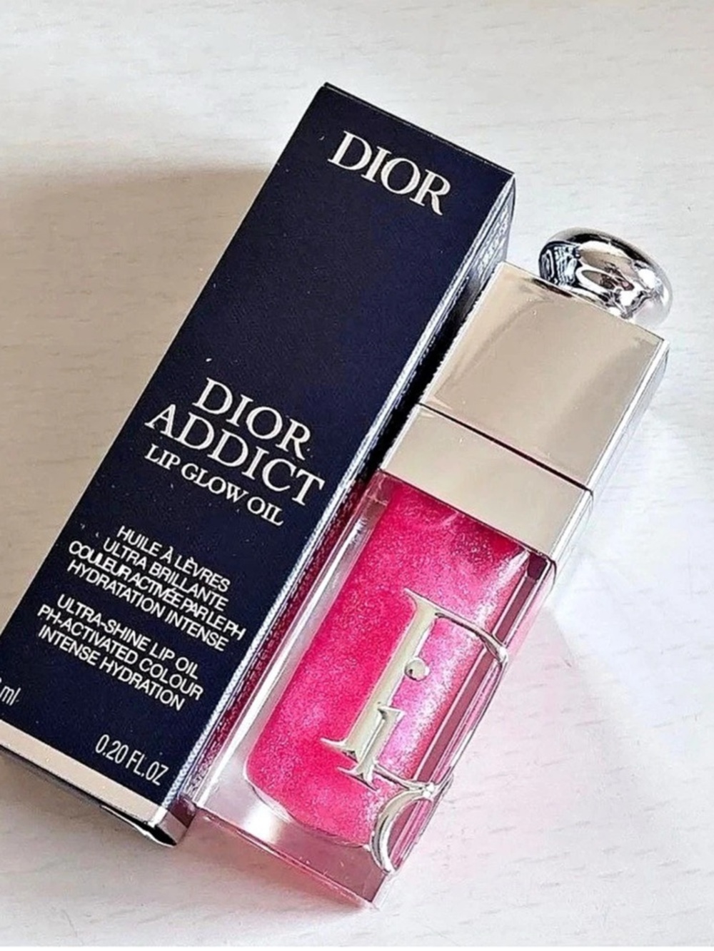Dior Addict Lip Glow Oil Pink Lip Oil NWT 072